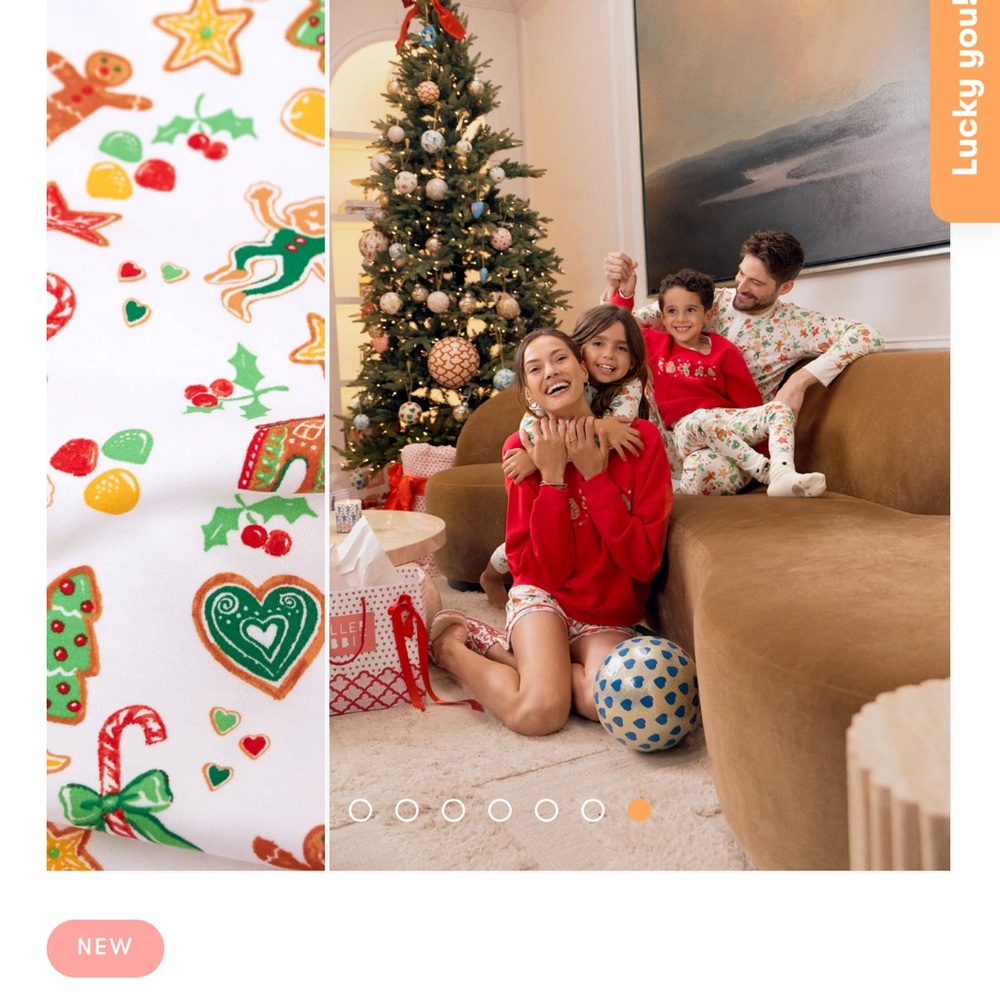 Roller Rabbit Kids Gingerbread Party Pajamas - Picture 4 of 4